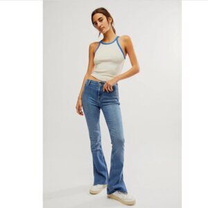 Free People Blue Boot Cut Jeans